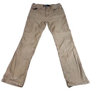 Ariat Rebar M7 Slim Fit Straight‎ Leg Pants Men's 32x34 (32x31) Khaki Workwear